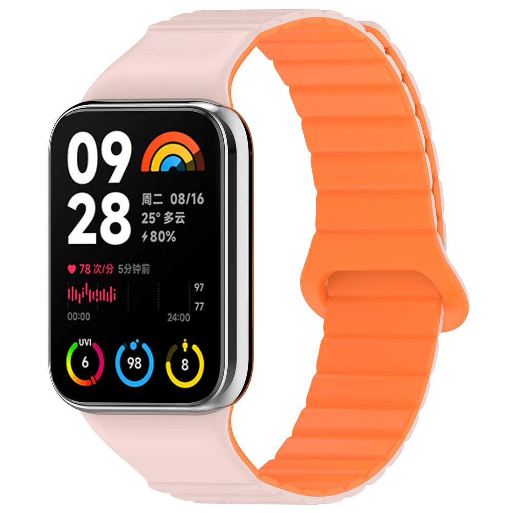 Silicone Strap For Mi Band 8 Pro Smart Watch Band Magnetic Loop Replacement Bracelet For Xiaomi Mi Band 8 Pro Wristband Correa