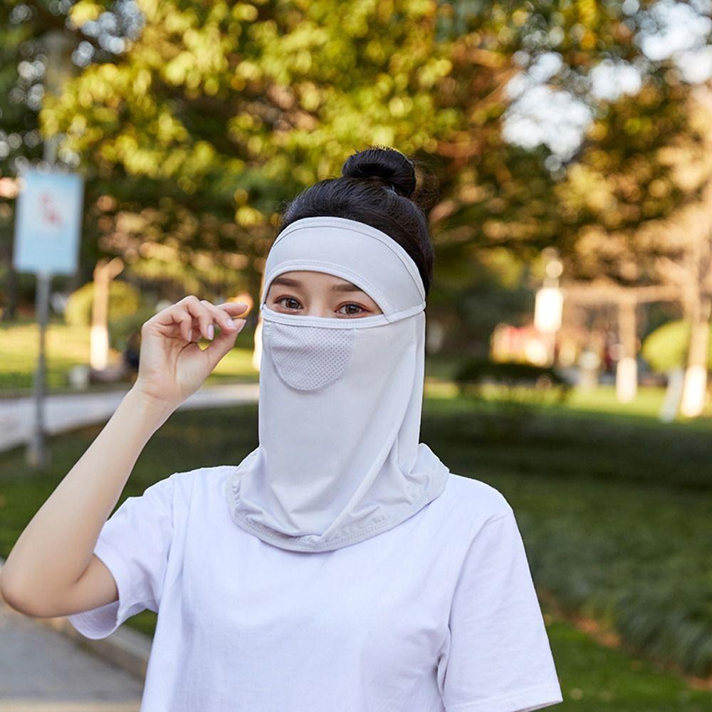 Sunscreen Veil Face Gini Mask Womne Neckline Mask Men Fishing Face Mask Summer Sunscreen Mask
