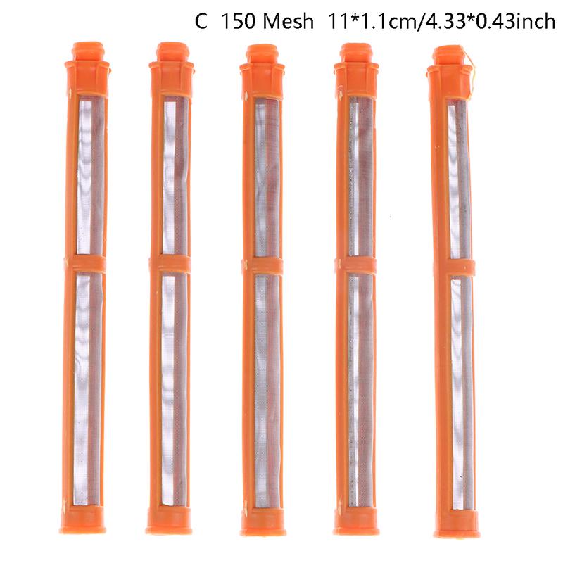 5 шт. Безвоздушный фильтр для 60/100/150 ячеек, распылитель краски, DIY инструмент, фильтр из нержавеющей стали