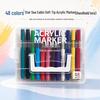 Washable Soft Tip Acrylic Marker Pen - Non-Bleeding, Stackable, Ideal for Students and Graffiti Art