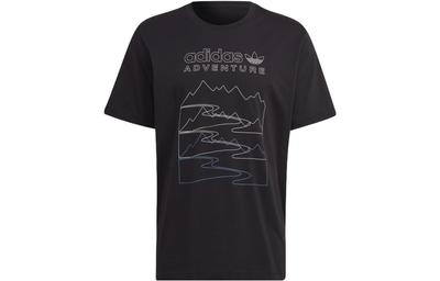 Originals Drop Shoulder Sleeve T Shirt Men's Black HK5007