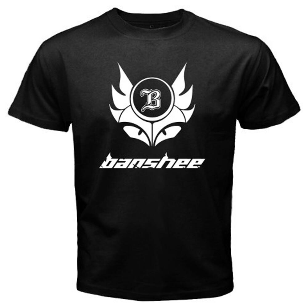 Banshee LogoMens Black T-shirt Size S M L XL 2XL 3XL