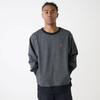 NANGA Eco Hybrid Mini Box Logo Embroidered Sweatshirt NW24411F013 LGRY XL Men's