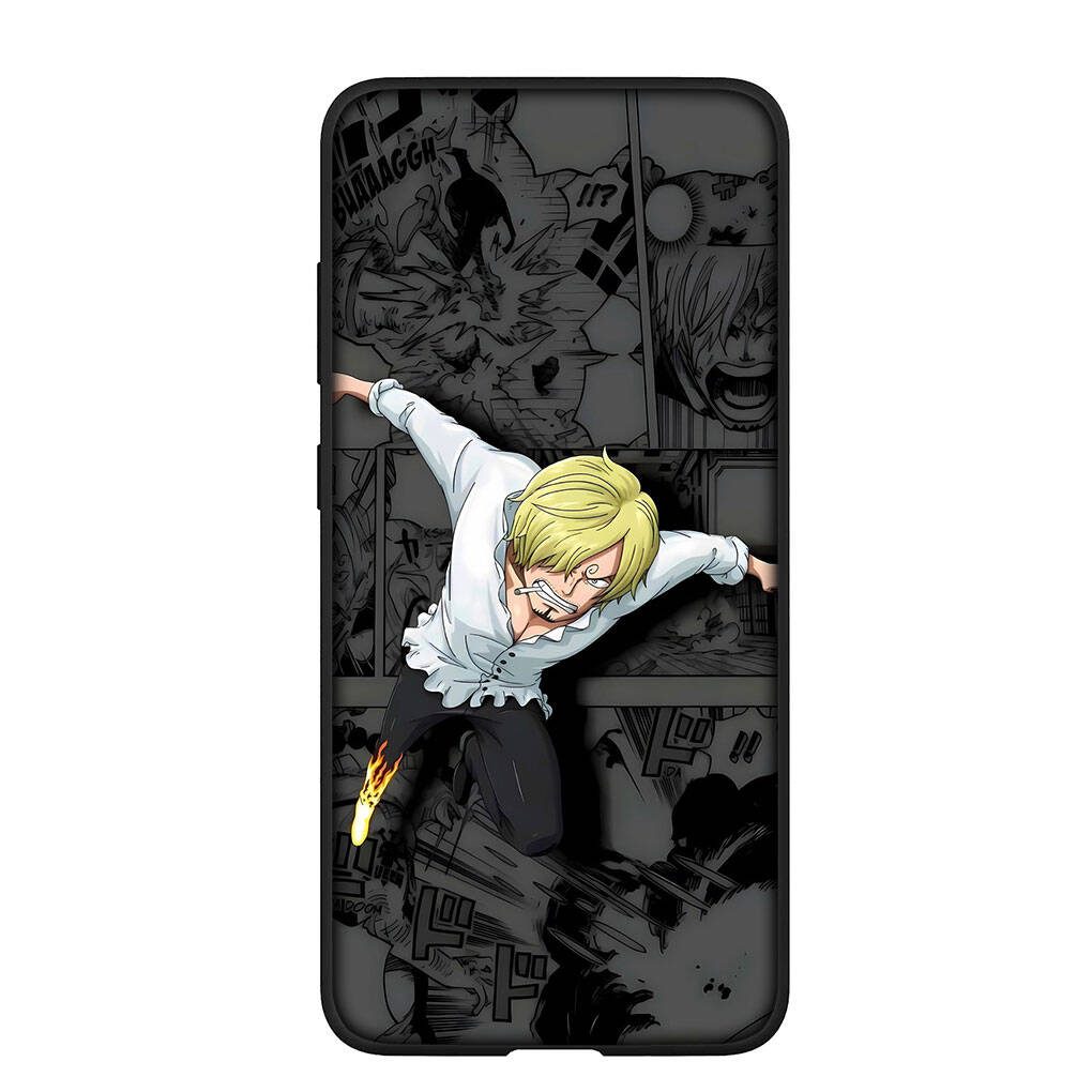 Чехол для телефона для iPhone 17 15 16 Plus Xiaomi Poco X7 X6 F8 F7 M8 C85 C75 Redmi Note 14 12 11 13 Pro Max A4 14C 13C 15C Милый Луффи Ван Пис Санджи Чехол