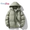 Cozy Up Men's Puffer Jacket Waterproof Winter Parka Jacket Warm Thicken Coat