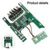 Плата защиты зарядки аккумулятора Li-Ion PCB Для DCB200 18V Электроинструмент Пластиковый Корпус Плата Защиты Электроинструмент