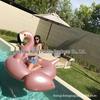 Inflatable Thickened Bear-Shaped Snow Tube with Handle for Adults