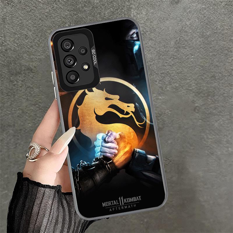 Mortal Kombat Game Soft Phone Case for Samsung A17 A16 A15 A14 A13 A57 A56 A55 A54 A53 A37 A36 A35 A34 A33 A26 A25 A24 A23 A52