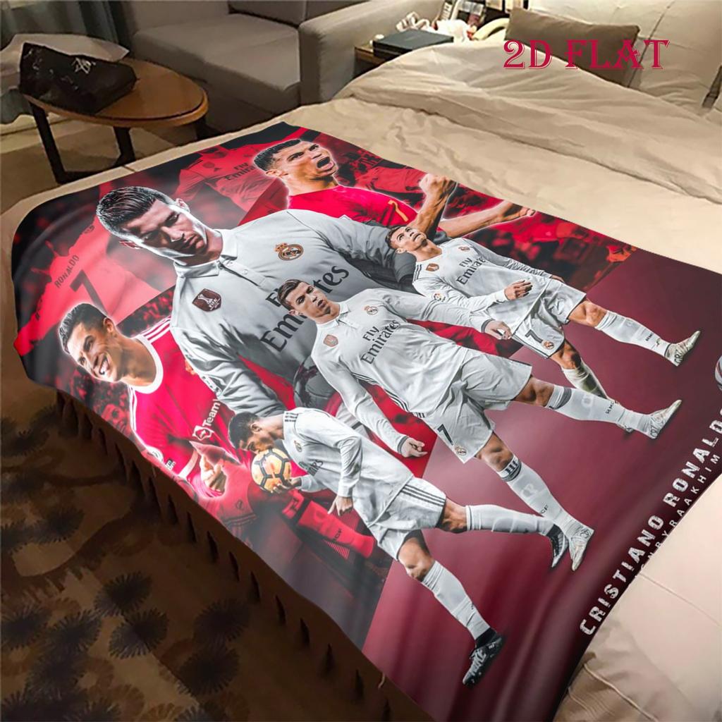 Cristiano Ronaldo: Goal Machine blanket Home Decor Soft and comfortable Office rest blanket Air conditioning blanket Nap Blanket