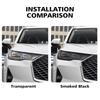 Для Haval H6 2026-2026 Дымчато-черный Высокоглянцевый Готовый Комплект Защитной Пленки для Фар TPU PPF Антицарапающая Автомобильная Виниловая Пленка