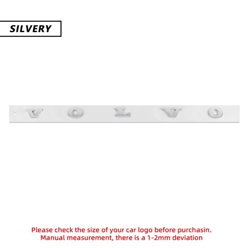 Volvo 3D ABS Letter Emblem Badge Car Trunk Tailgate Logo Sticker for XC60 XC90 S60 S90 V60 V90 V40 S80 Auto Exterior Accessories