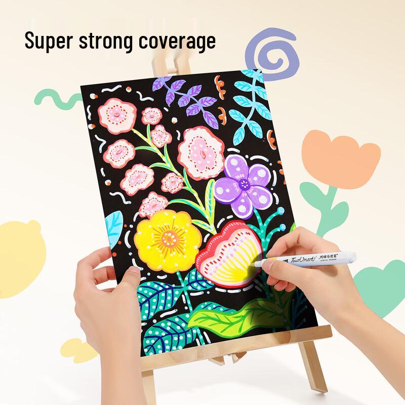Touch mark Washable Acrylic Marker Pens