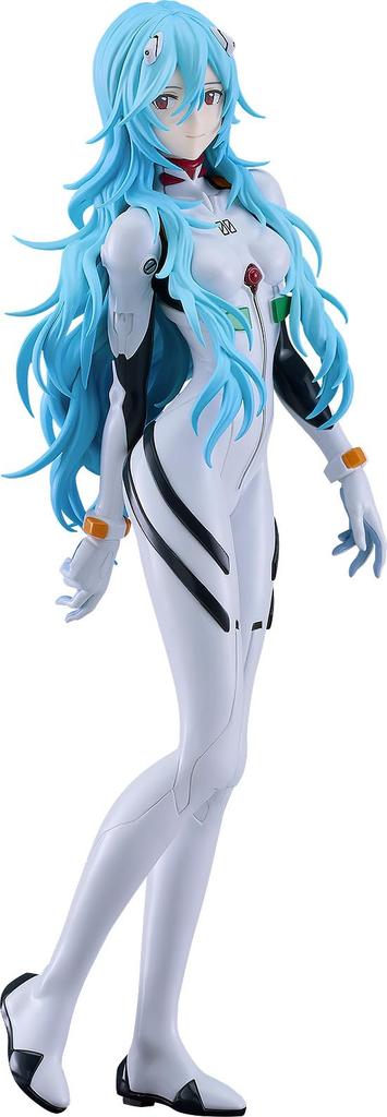 PLAMAX Evangelion 3.0+1.0 Thrice Upon a Time — Rei Ayanami Long Hair ver., non-scale build-it-yourself plastic model kit.