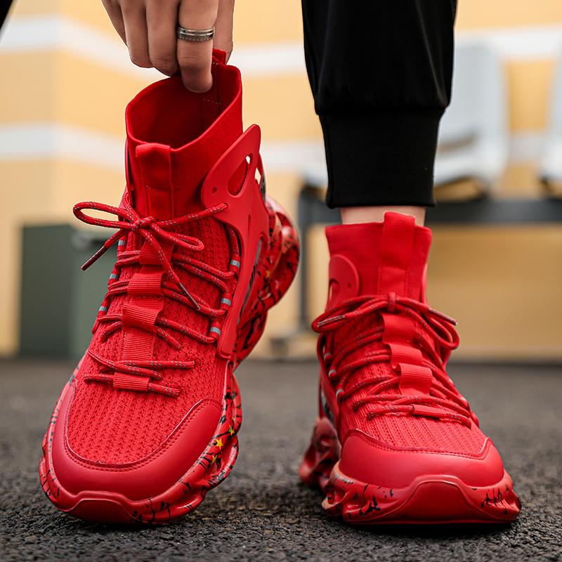 Мужская обувь Кроссовки Мужские теннисные туфли Роскошные мужские повседневные кроссовки для бега Дышащие модные мокасины Кроссовки для мужчин