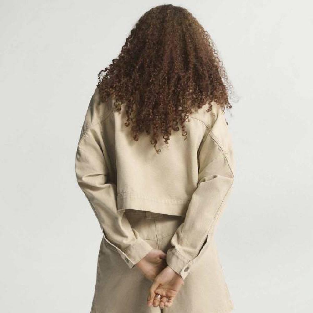 Brand Women S Button cloSure eaSy Wear canvaS Tracktop Jacket