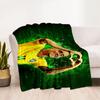Brazilian Football Star Blanket Durable Comfort Suitable for Couch Office Chair Sofa for All Occasions Modern Best Holiday Gift for Friends Family