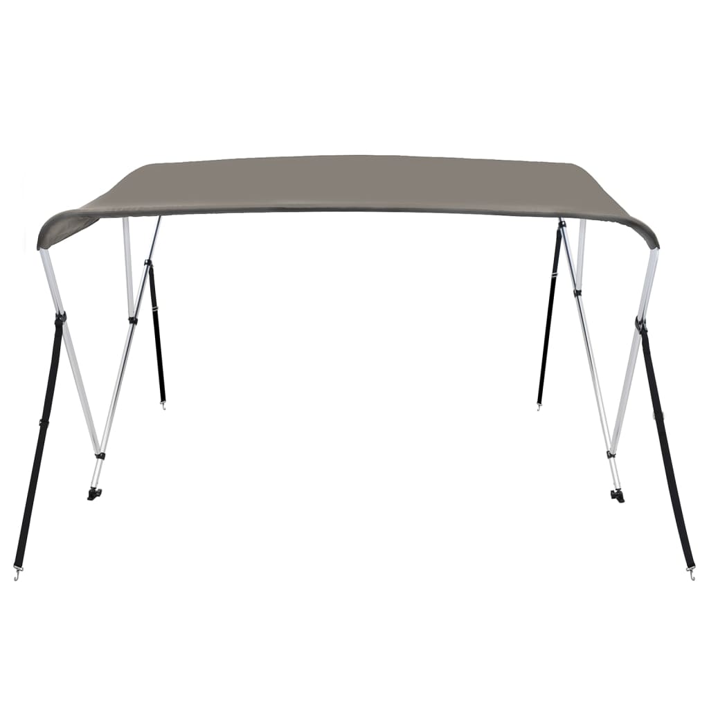 3 Bow Bimini Top Gray 183 x 180 x 137 cm