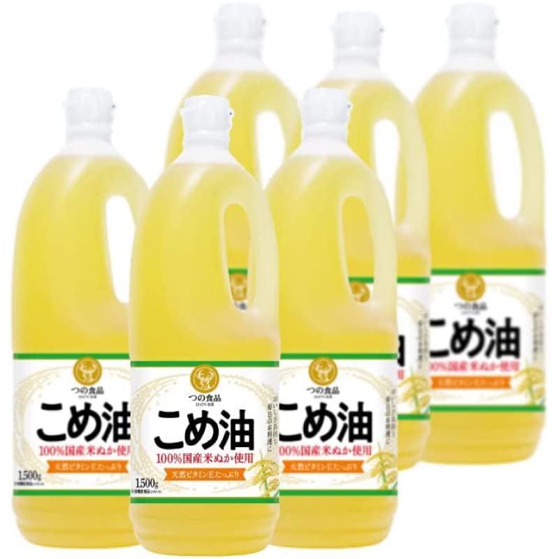 TSUNO Домашнее рисовое масло 1500 г x 6 шт. Рисовое масло