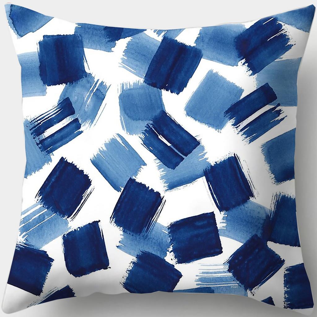 Персонализированная подушка для сна, наволочка в стиле масляной живописи, квадратная подушка для дивана, подушка для эркера в спальне, офис