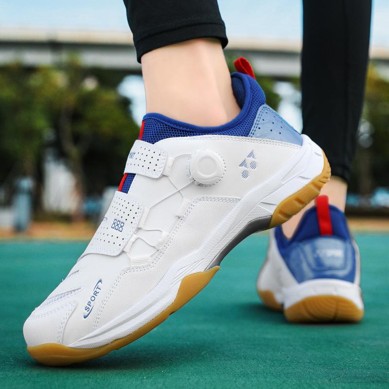 Badminton shoes wear-resistant anti-torque cushioning professional tennis shoes outdoor comprehensive training table tennis shoes