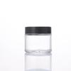 Frosted Transparent Glass Cosmetic Bottle for Cream, Lotion, and Sunscreen