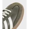 adidas Samba OG Средний Необработанный Хаки Резина Унисекс Кроссовки Коричневый Молочный JR0890