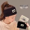 Женская универсальная вязаная повязка на голову: Теплая, модная, влагоотводящая ткань для осенне-зимних видов спорта.