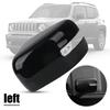 Door Wing Side Mirror Cover For Jeep Renegade 2015- Gloss Black Rear View Mirror Housing With Turn Signal Light Style