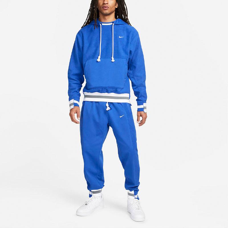 Nike Sweatshirts Men's Game Royal Blue Hooded Moderate Regular FB6931-480