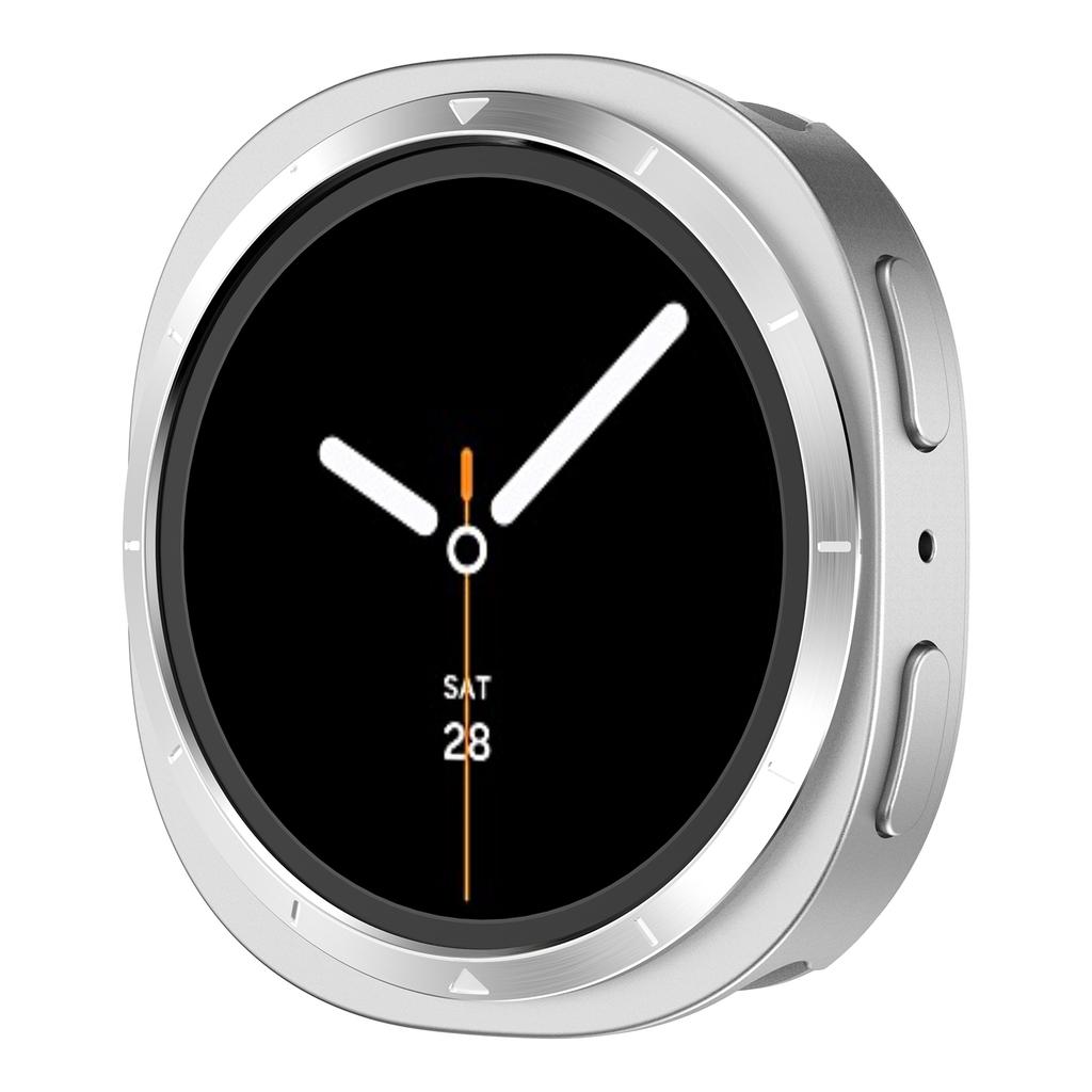 Металлический чехол для Samsung Galaxy watch 8 44мм 40мм Защитная крышка из нержавеющей стали Прочный бампер Оболочка Защита для Galaxy Watch 8
