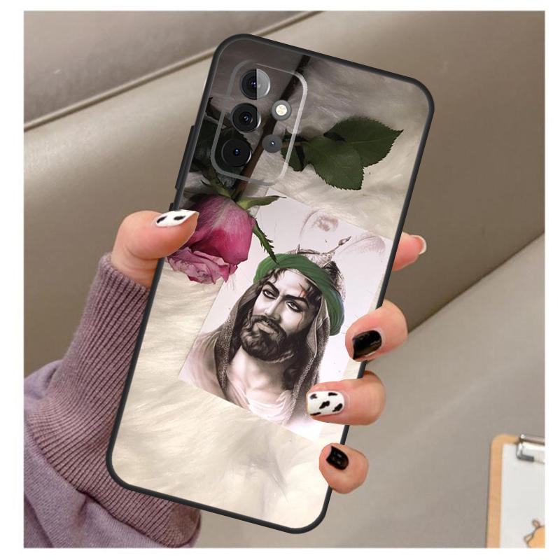 Исламский Арабский Чехол Имама Али Хусейна Для Samsung Galaxy A35 A55 A15 A32 A12 A22 A52 A06 A54 A34 A14 A56 A36 A26 A16 A13 A53