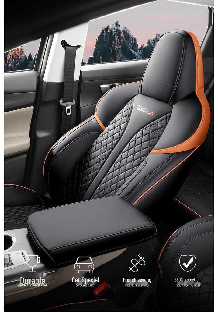25 моделей Changan CS55 Plus: Всесезонные чехлы на сиденья с полным покрытием для 2-го и 3-го поколений