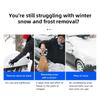 Car Accessories Snow Brush Cleaning Shovel Glass Ice Scrapers Tool For Mercedes Benz W204 W205 W212 W213 W177 W176 W117 X253 AMG