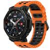 22 мм Силиконовый ремешок 'Океан' для Amazfit T-Rex3 Pro 48 мм Спортивный браслет Correa для Amazfit GTR 47 мм/Balance 2 1/Bip 6 5/Helio Band