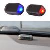 1 PCS Universal Car Led Light Security System Warning Theft Flash Blinking Fake Solar Alarm