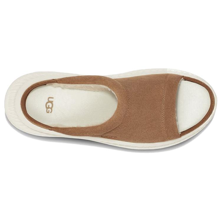 UGG CA805 V2 Резиновая подошва Износостойкие Шлепанцы Мужские Коричневые 1127631-CHE