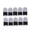 10Pcs Mobile Gaming Finger Sleeves Anti Sweat Breathable High Sensitivity Elastic Fit for Most Finger Sizes Gamers