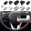 OLV5 3D Metal Car Logo Steering Wheel Sticker Decoration For Mercedes Benz AMG GLC W203 W206 W220 W205 W211 W212 W201 W210 W108 Class