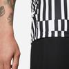 Nike Dri-Fit с геометрическим узором, повседневная футболка с круглым вырезом и коротким рукавом, мужские топы, черный, белый цвет CZ0975-100