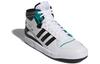Унисекс кроссовки Adidas Forum Exhibit Mid 'Белый Черный'