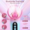 5in1 Clitoris Sucker Vibrator Tongue Licking Nipple Vagina Massager App Control Clit Stimulator Lcd Display Sex Toy For Women