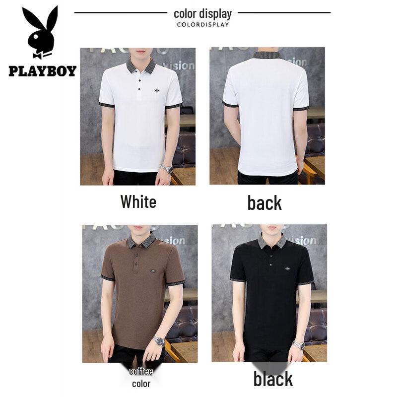 PLAYBOY Мужская летняя футболка-поло