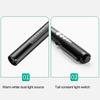 Handy Pen Light USB Rechargeable Mini Clip Pocket-sized First Aid Work Light Inspection Stainless Steel Doctor Nurse Use Letterable LED Penlight