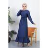 Belted Dress 0582-03 Indigo