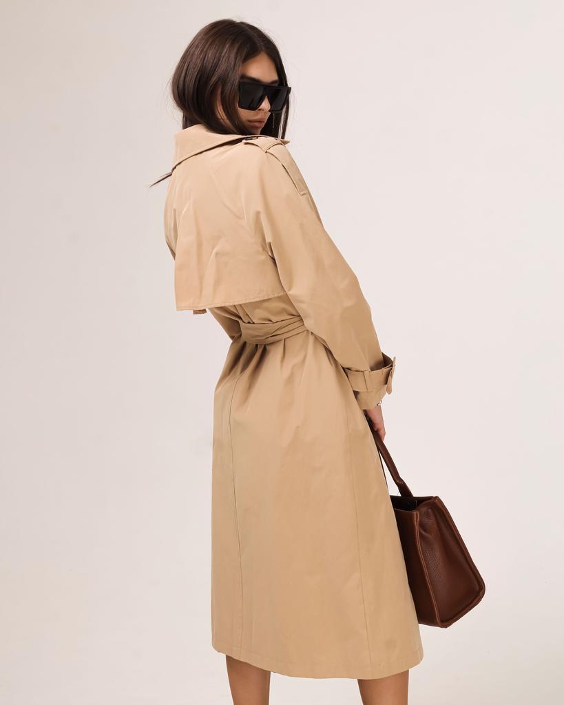 Тренч ROBIN 87073 36 бежевый