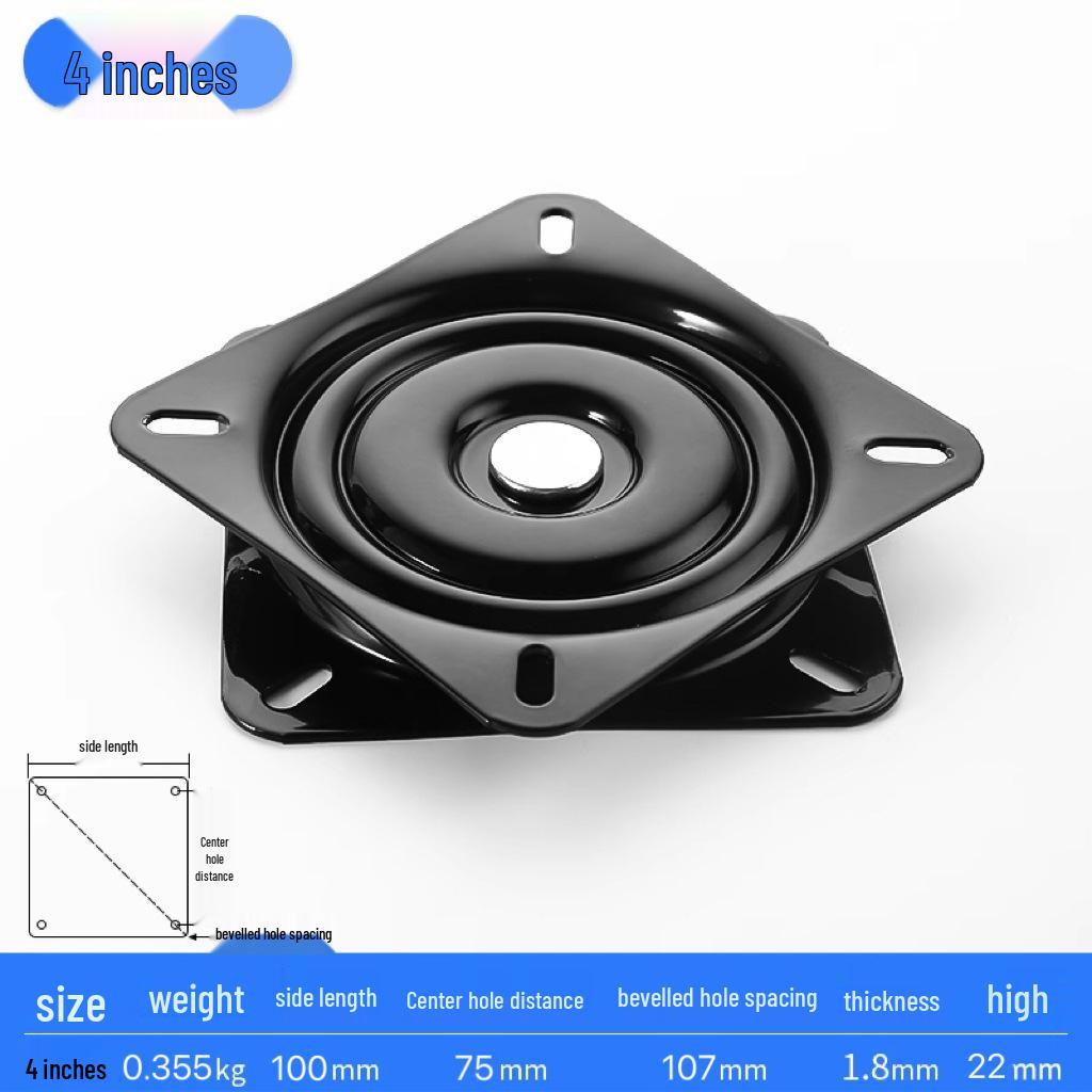 Universal Thickened Square Rotating TV Stand for Furniture