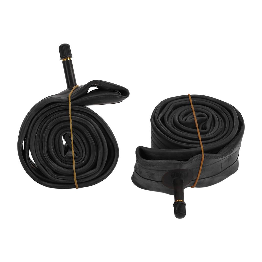 2pcsset Butyl Rubber Bike Inner Tube Excellent Sealing Bicycle Rim Rubber Inner Tube