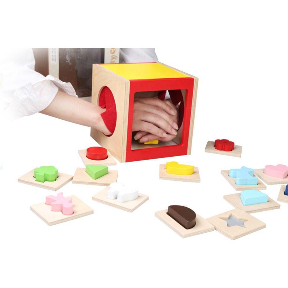 Fun Touch Thinking Shape Toy Box Early Learning Shape Matching Classification Box Baby