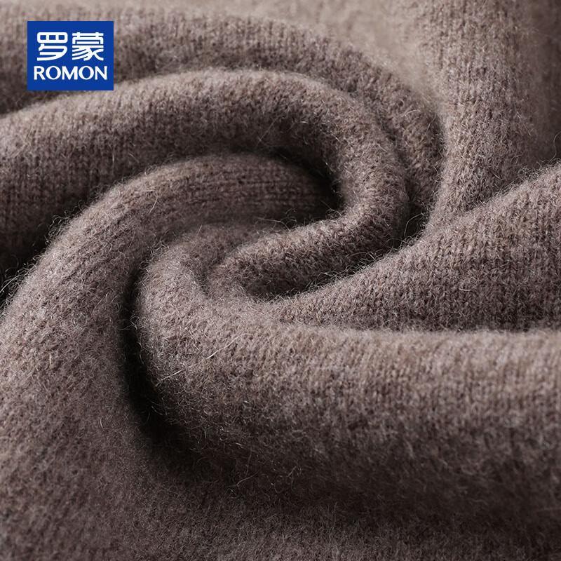 ROMON Мужской пуловер с круглым вырезом из смесового кашемира