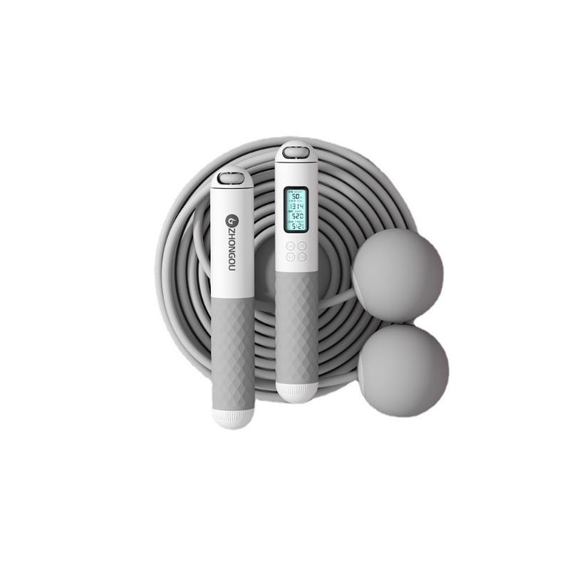 Китайско-европейская беспроводная скакалка для фитнеса, упражнений для похудения, электронный счет, женский сжигатель жира, для взрослых, без веса, R5, счетная скакалка